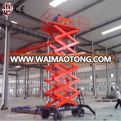 mobile hydraulic scissor lifting platform